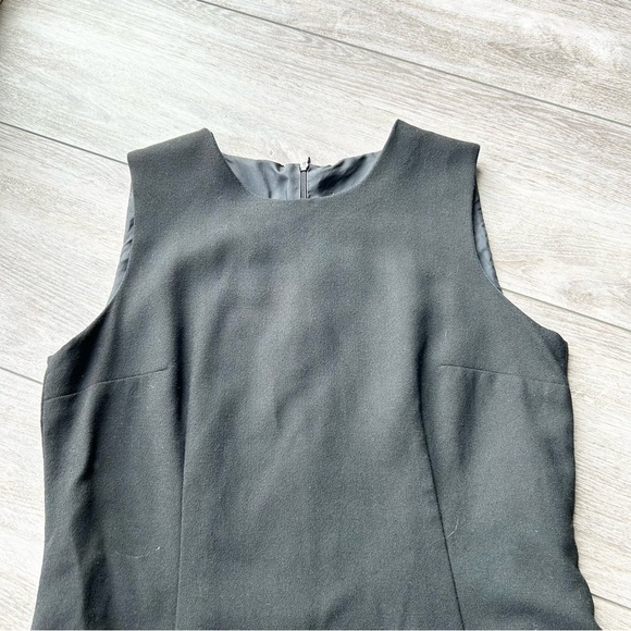 Vintage Louben Pure  Wool Sleeveless Sheath Dress - Picture 5 of 11